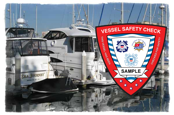 Boating Safety Decal from the U.S. CG
